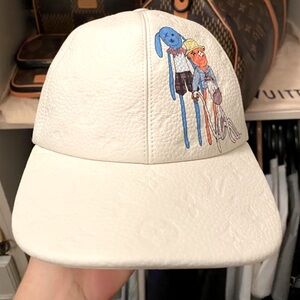 LV&Friends *RARE* Monogram Embossed Taurillon Leather Cap
